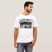 Honolulu, HA - Uitzicht van de stad van de Aloha-t T-shirt (Voorkant volledig)
