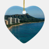 Honolulu Hawaï Keramisch Ornament (Achterkant)