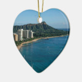 Honolulu Hawaï Keramisch Ornament (Links)
