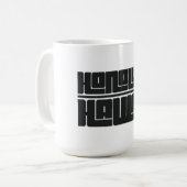 Honolulu - Hawaï Koffiemok (Voorkant links)