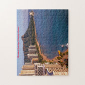 Honolulu Hawaï landschap. Kerstgroeten Legpuzzel (Verticaal)