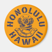 Honolulu, Hawaï Magneet (Voorkant)