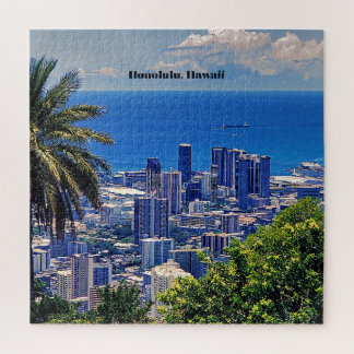 Honolulu, Hawaï pittoresk stadsbeeld Legpuzzel