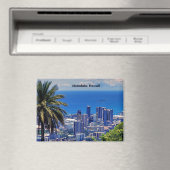 Honolulu, Hawaï pittoresk stadsbeeld Magneet (Insitu (Vaatwasser))