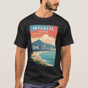 Honolulu, Hawaï: Reis Vintage T-shirt