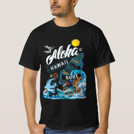 Honolulu Hawaï Vakantie Strand T-shirt