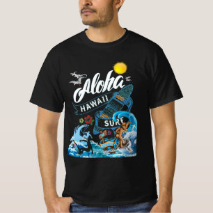 Honolulu Hawaï Vakantie Strand T-shirt