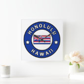 Honolulu Hawaï Vierkante Klok (Huis)