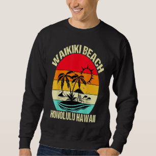 Honolulu Hawaï Waikiki Strand Gezins Zomer Vakanti Trui