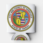 Honolulu Hawaii Blikjeskoeler (Achterkant)