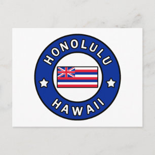 Honolulu Hawaii Briefkaart