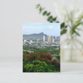 Honolulu, Hawaii Briefkaart (Staand voorkant)
