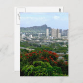 Honolulu, Hawaii Briefkaart (Voorkant / Achterkant)