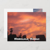 Honolulu, Hawaii Briefkaart (Voorkant / Achterkant)