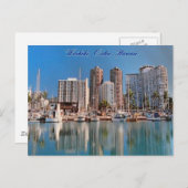 Honolulu Hawaii Briefkaart (Voorkant / Achterkant)