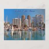 Honolulu Hawaii Briefkaart (Voorkant)