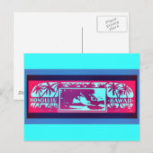 HONOLULU HAWAII BRIEFKAART (Voorkant / Achterkant)