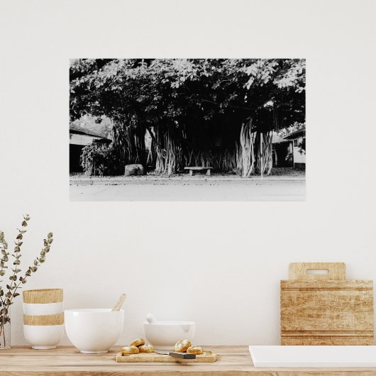 Honolulu, Hawaii - De worstboom Poster (Keuken)