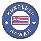 Honolulu Hawaii Hockey Puck (Voorkant)