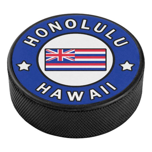 Honolulu Hawaii Hockey Puck (3/4)