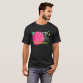 Honolulu Hawaii Just Run 1980's Graphic T-shirt (Voorkant volledig)