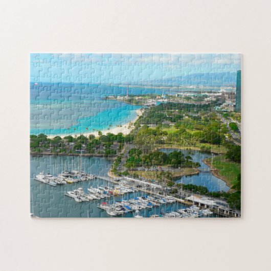 Honolulu Hawaii. Legpuzzel (Horizontaal)