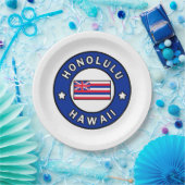 Honolulu Hawaii Papieren Bordje (Feest)