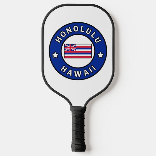 Honolulu Hawaii Pickleball Paddle (Voorkant)