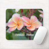 Honolulu Hawaii Plumeria Muismat (Met muis)