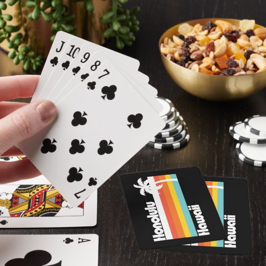  Honolulu Hawaii Pokerkaarten (Insitu)