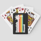  Honolulu Hawaii Pokerkaarten (Achterkant)