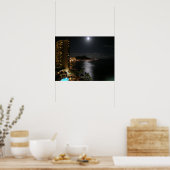 Honolulu Hawaii Poster (Keuken)