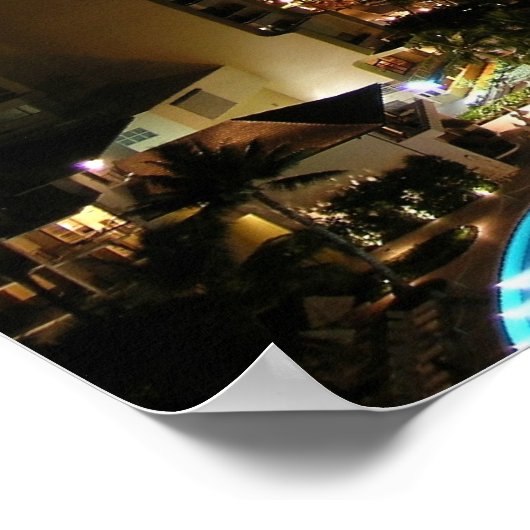 Honolulu Hawaii Poster (Hoek)