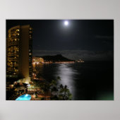 Honolulu Hawaii Poster (Voorkant)