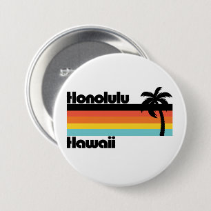  Honolulu Hawaii Ronde Button 7,6 Cm