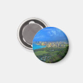 Honolulu, Hawaii Skyline #1 magneet (Voorkant / Achterkant)