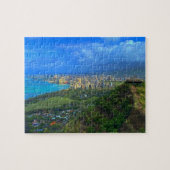 Honolulu, Hawaii Skyline #1 puzzel Legpuzzel (Horizontaal)