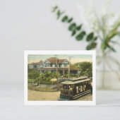 Honolulu, Hawaii Street Scene Vintage Briefkaart (Staand voorkant)