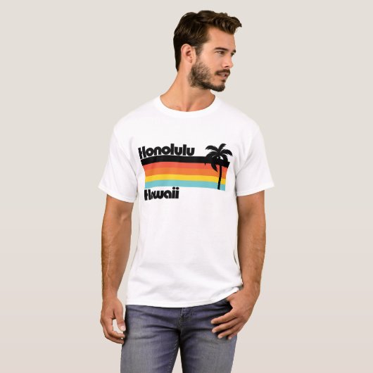 Honolulu Hawaii T-shirt (Voorkant volledig)