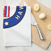 Honolulu Hawaii Theedoek (Quarter Fold)