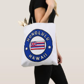 Honolulu Hawaii Tote Bag (Dichtbij)
