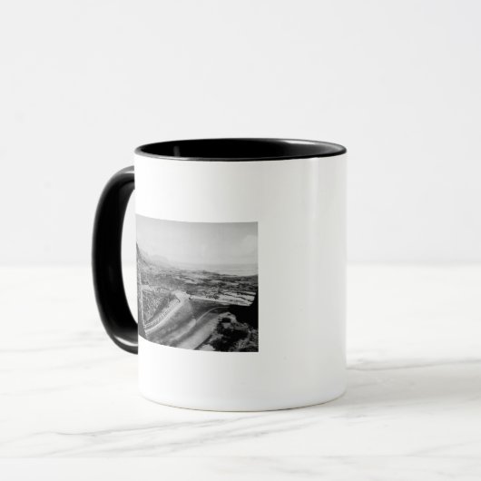 Honolulu, Hawaii - Uitzicht van de Pali Mok (Voorkant links)