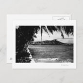 Honolulu, Hawaii - Uitzicht van Diamond Head Briefkaart (Voorkant / Achterkant)