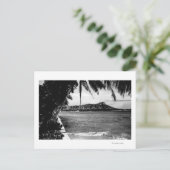 Honolulu, Hawaii - Uitzicht van Diamond Head Briefkaart (Staand voorkant)