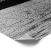 Honolulu, Hawaii - Uitzicht van Honolulu Poster (Hoek)