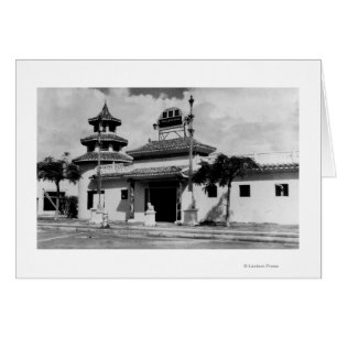 Honolulu, Hawaii - Uitzicht van Lau Yee Chai