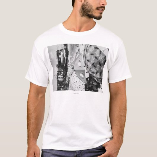 Honolulu, Hawaii - Uitzicht van Waikiki Beach T-shirt (Voorkant)