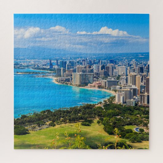 Honolulu, Hawaii, Waikiki Beach Legpuzzel (Verticaal)