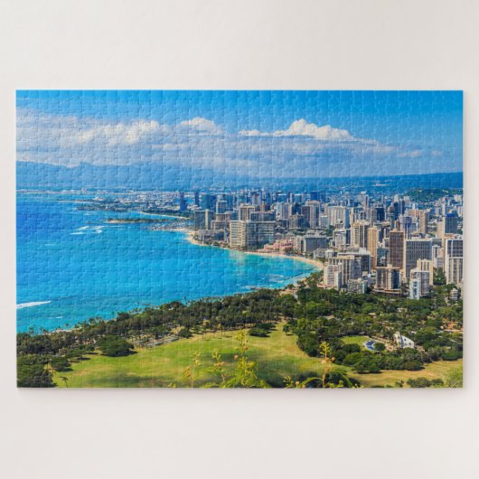 Honolulu, Hawaii, Waikiki Beach Legpuzzel (Horizontaal)