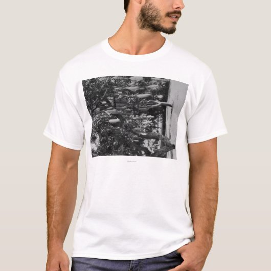 Honolulu, HI - Universiteit van Hawaii T-shirt (Voorkant)